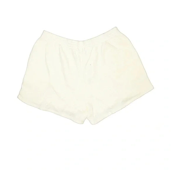 NWT J. Crew White/Cream Pull On Cotton Shorts - Picture 2 of 4